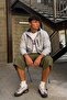 Men's Lined Zippered Hooded A.Gray Raincoat & Windbreaker - 3