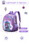 12 Inch Magic Wings School Bag For 4-6 Years, Printed Backpack Bags, Lightweight, Washable, Bag For Kids, Girls - 8