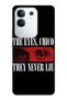 Vivo Y29 Compatible the Eyes Chico Patterned Transparent Phone Case