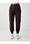 Acı Kahve High Waist Skinny Leg Jogger Pants with Pockets - 6
