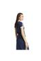 Ks6794-K Knit Tee Women's T-Shirt Navy Blue - 2