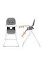 Cris Compact Foldable Highchair For Child - Grey/White
