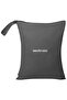 Wet & Dry Bag, Leak-Proof 25x35cm For Diaper Bag/Stroller - Grey - 2