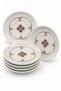 Bengi Set of 6 Porcelain Tea Plates - 5