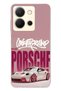 Vivo Y36 Compatible Retro Car Pattern Transparent Phone Case