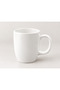 Set of 2 White Ceramic Mugs - 3