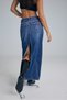 Uzun denim etek - 4