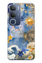 Vivo Y19S Compatible Moon Sun Vintage Sky Pattern Transparent Phone Case