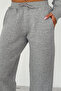 Women's Crew Neck Sweatshirt Baggy Wide Leg Sweatpants Two-Piece Set - 3