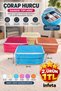 22X33X40 cm Mini Chest Type Sock Storage Organizer with Zipper Storage Box 2. Product 1 Tl