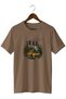 Collection Sazan Balıkçırı Printed Unisex T-Shirt – Fishing Themed Short Sleeve Crew Neck
