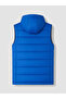 Alita City Lcw Kids Blue Embroidered Boys' Puffer Vest with a Difference - 5