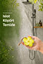 Yellow Indian Jasmine Shaped Solid Soap 10.5X11 cm Hangable Decorative Bath Hand Soap - 3