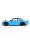Mini gt 1/64 nissan lbworks hakosuka baby blue - blister package - 3