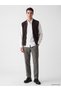 Esvab • Modern & Distinctive Regular Fit Half Fisherman Roba Collar Men's Knitwear Vest - 3