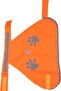 Night Vision Reflective Fabric Velcro Dog Vest Medium - 2