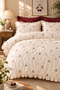 Double 100% Cotton Duvet Cover Set |   Elasticized Sheet - 2
