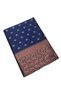 Navy Blue Banarasi Silk Saree with Gold Zari Floral Motifs - MAF3165 | Navy Blue & Gold - 4