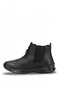 26Ksrrz1029 Women's Genuine Leather Chelsea Boots Black - 3