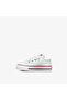 Chuck Taylor All Star Kids White Sneakers - 4