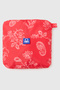 Boys' Red All-Over Printed Packable Swim Shorts - 3