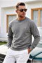 Men's Long Sleeve Trendy Loose 3-Piece Sweatshirt - 4