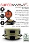 Electric Bread Maker Medium Size 30cm with Temperature Control Standard 240 Degrees 1800W Power Electric Bread Maker