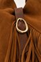 Women's Genuine Suede Leather Large Size Shoulder Bag with Tassel Detail, Large Volume Stylish Bag Elt1009 - 5