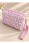 Pink Gingham Makeup Bag