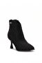 26Blg416-1 Women's Beaded Heeled Boots Black - 2