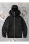 Unisex Ninja Masked 3 Thread O Oversized K Hooded Sweatshirt - Winter Fleece - 4