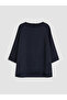 Vizyon New Season Black Plus Size Modal Blend Blouse - 5
