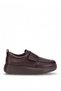 26Ksrrz1005 Women's Genuine Leather Casual Shoes Brown
