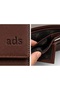Genuine Leather Men's Wallet with 16 Compartments (12 Cm*9 Cm*2 cm) - 4