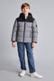 Waterproof Hooded Inflatable Gray Boy's Coat H0444A8/Rf1 - 2