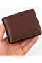 Genuine Leather Men's Wallet with 16 Compartments (12 Cm*9 Cm*2 cm)