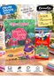 Children's Coloring Set and Kidz Dry Crayon Set – 16 Sheets of Coloring – Little Red Riding Hood