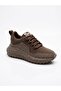 Women's High-Sole Walking Shoes with Stone Detail - 3