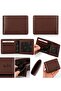 Genuine Leather Men's Wallet with 16 Compartments (12 Cm*9 Cm*2 cm) - 3