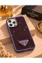 iPhone 15 Pro Max (6.7 Inch) Compatible Shiny Diamond Rhinestone Diamond Sequin Glitter Lux Cover Case - 3