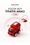 Şaze Shop Mini Fire Truck 7 cm Small Size Red Toy Rescue Truck - 3