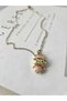 Stainless Steel Children's Necklace-Labubu Pendant-Teddy Bear Necklace-Best Friend Necklace - 2
