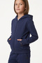 Comfy Finger-Loop Hooded Zipper Sweatshirt - 2
