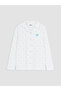 Lcw Blue Shirt Collar Girls' Pajama Set - 3