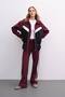 Women's Color Block Jacket and Trousers Set 2950/2887 (Vt) 100% Cotton
