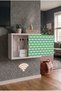 Modern and Stylish Custom Printed Natural Wood Wall Mounted Fuse Storage Concealer Cabinet Router Hider