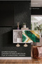 Decorative Stylish Modern and Sleek Wooden Wall Mounted Fuse Box Storage Concealer Cabinet Cable Hider