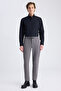 Ds Damat Relaxed Fit (Pile-Free) Anthracite Dobby Jogger Pants - 4