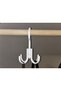 4-Hook Swivel Closet Hanger – Bag, Belt, and Umbrella Organizer Hanger - 4