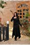 طقم ساتان جاكار أسود - 5